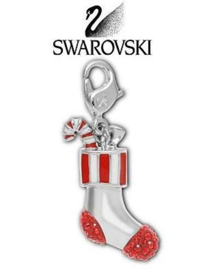 Charm Donna  Calza di Natale Gioielli Swarovski  |1111109 Charm Swarovski
