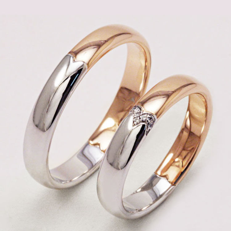 Fedi Nuziali Polello In Oro Rosa Oro Bianco E Diamanti  3267URB - 3266DRB  - Guarino Gioielli, Offerte sulle migliori marche di orecchini, anelli e  bracciali