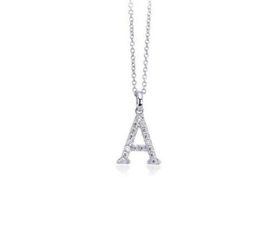 Immagine di Girocollo Mabina  Donna In Argento Con Iniziale Nome | SODKK553168A