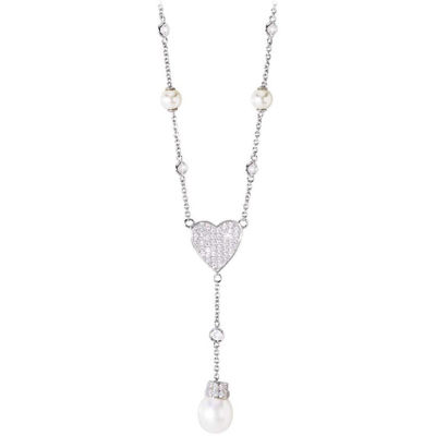 Immagine di Girocollo Donna Cuore Con Perle Gioielli 2Jewels | 253127