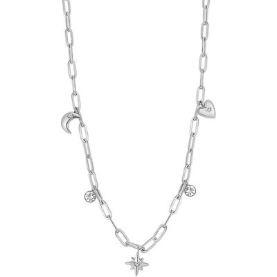 Collana Donna Luna Stella Cuore Gioielli Brosway Chant | BAH43