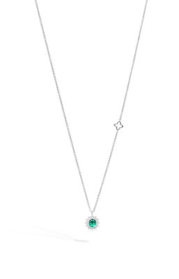 Girocollo Oro Diamanti E Smeraldo Recarlo Gioielli Girocollo Oro Diamanti E Smeraldo Recarlo Gioielli