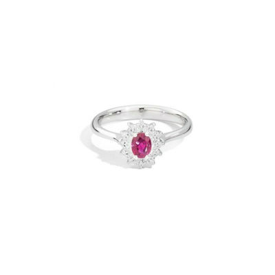 Anello Recarlo Camelia Rubino		 Anello Recarlo Camelia Rubino