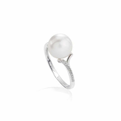 Visualizza i dettagli per Anello In Oro Bianco, Perle e Diamanti LeLune Classic | LLRN718 Immagine di Anello In Oro Bianco, Perle e Diamanti LeLune Classic | LLRN718