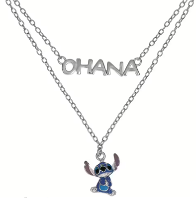 Visualizza i dettagli per Collana Bambina Stitch Ohana Gioielli Disney |  NS00059SRHL-17.CS Immagine di Collana Bambina Stitch Ohana Gioielli Disney |  NS00059SRHL-17.CS