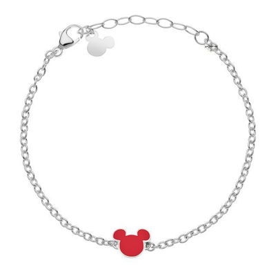 Visualizza i dettagli per Bracciale Bambina Topolino Smaltato Rosso Gioielli Disney | B600650L-55.CJ Immagine di Bracciale Bambina Topolino Smaltato Rosso Gioielli Disney | B600650L-55.CJ