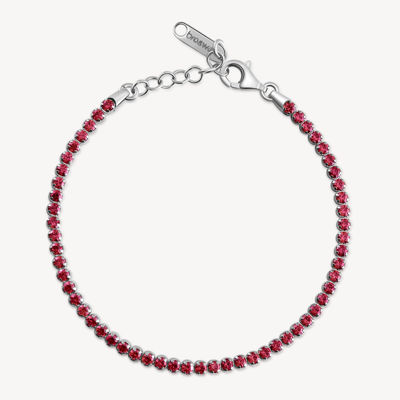 Immagine di Bracciale Tennis Ruby Gioielli Brosway Fancy | FPR107