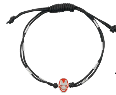 Visualizza i dettagli per Bracciale In Corda Con Charm Iron Man Gioielli Disney | BS00088RL.CS Immagine di Bracciale In Corda Con Charm Iron Man Gioielli Disney | BS00088RL.CS