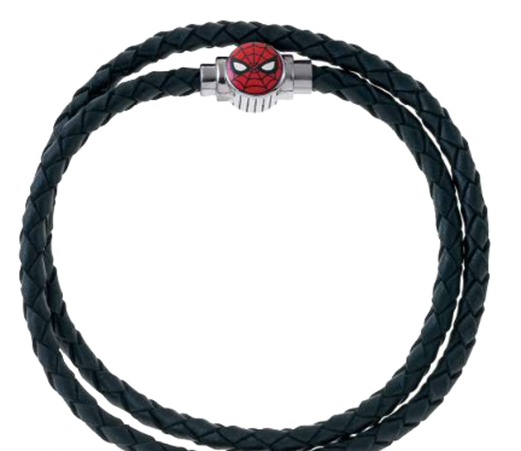 Immagine di Bracciale In Caucciù E Acciaio Di Spiderman Gioielli Disney | B600610L.CS