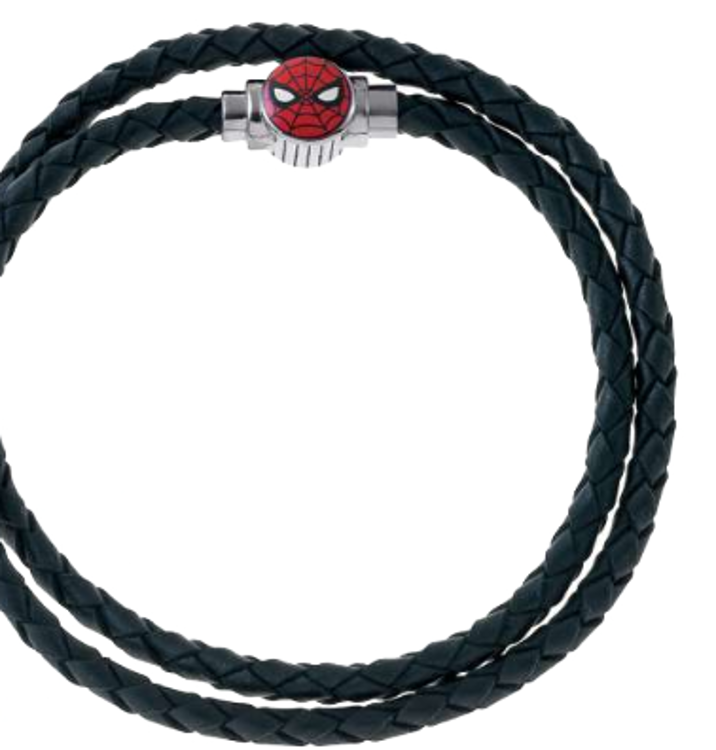 Immagine di Bracciale In Caucciù E Acciaio Di Spiderman Gioielli Disney | B600610L.CS