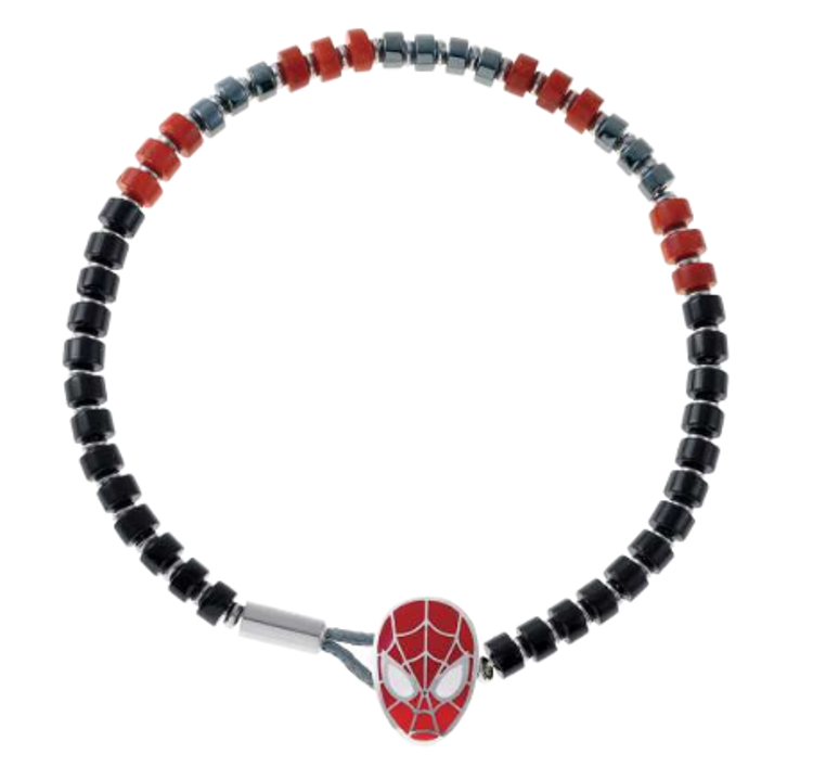 Immagine di Bracciale Con Perline Spider Man Gioielli Disney |  B600629QML-8.CS