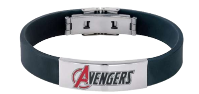 Visualizza i dettagli per Bracciale In Gomma Avengers Gioielli Disney |  B600228L-85.CS Immagine di Bracciale In Gomma Avengers Gioielli Disney |  B600228L-85.CS