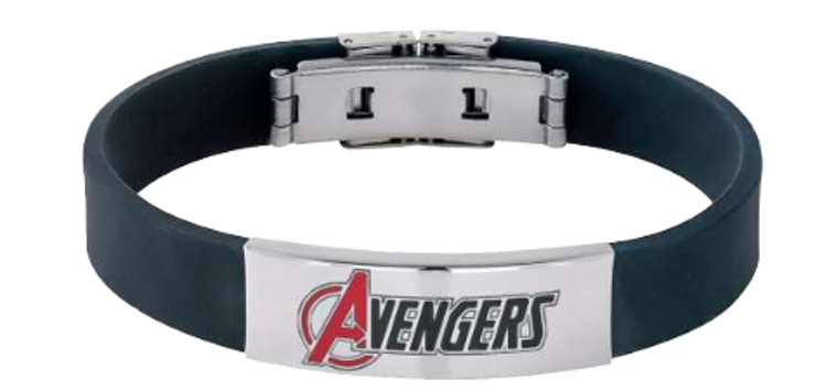 Immagine di Bracciale In Gomma Avengers Gioielli Disney |  B600228L-85.CS