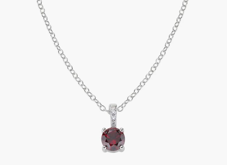 Immagine di Collana Punto Luce Rosso Amen | CLCIPBBRZ