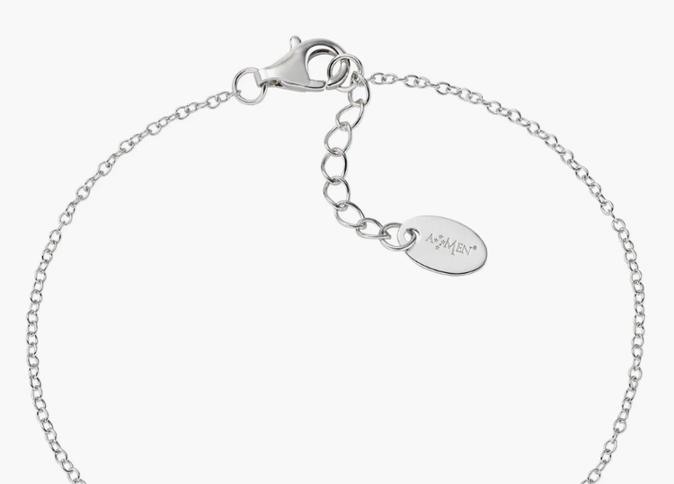 Immagine di Bracciale Donna Punto Luce Bianco Gioielli Amen | BRCIPBBBZ