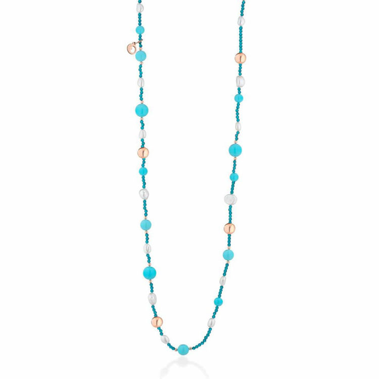 Immagine di Collana Sophie Summer Con Perle Lelune Glamour | LGNK541.5