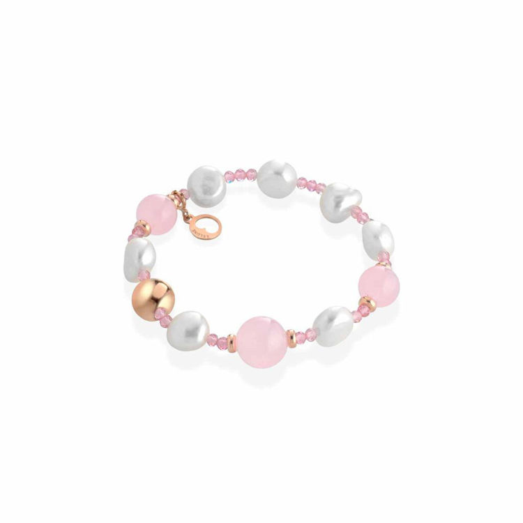 Immagine di Bracciale Sophie Summer Con Perle Lelune Glamour | LGBR546.4