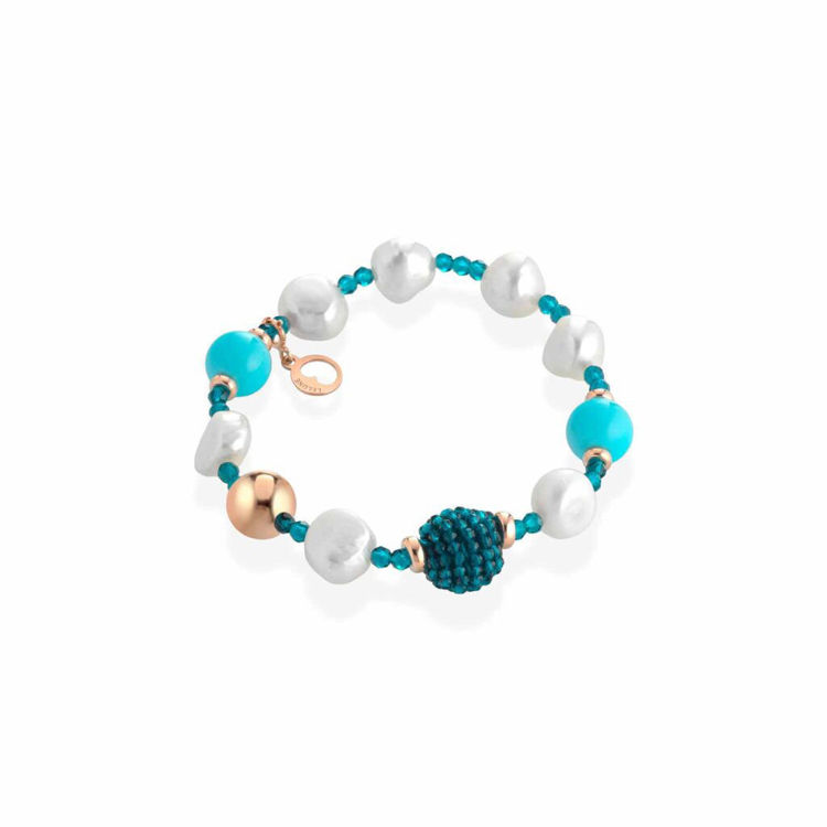 Immagine di Bracciale Sophie Summer Con Perle Lelune Glamour | LGBR545.5