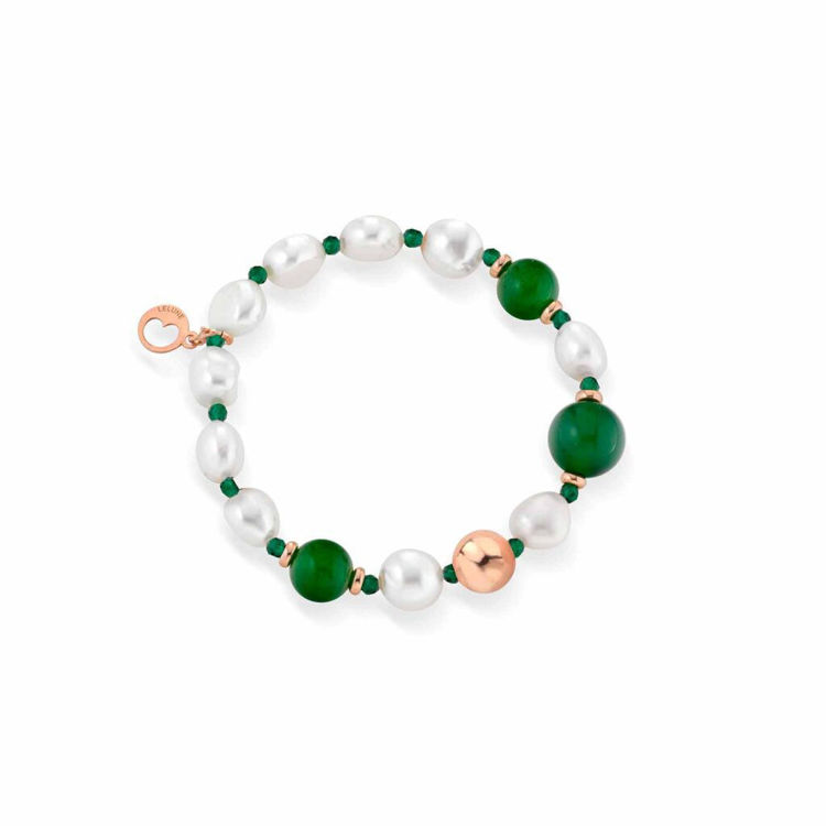 Immagine di Bracciale Sophie Summer Con Perle Lelune Glamour | LGBR533.1