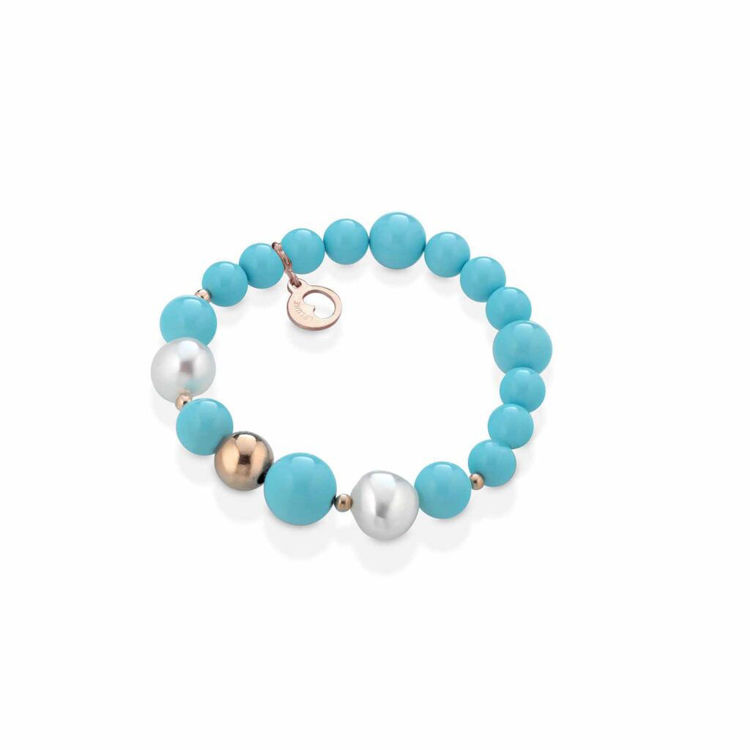 Immagine di Bracciale Vaiana Con Perle Lelune Glamour | LGBR411