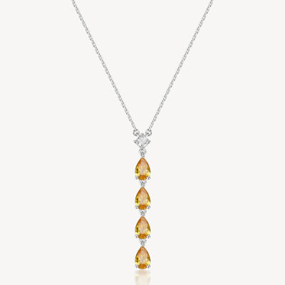 Immagine di Collana Con Pendente Zirconi Energy Yellow Gioielli Brosway Fancy | FEY98