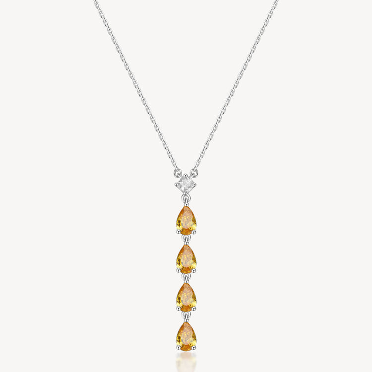 Immagine di Collana Con Pendente Zirconi Energy Yellow Gioielli Brosway Fancy | FEY98