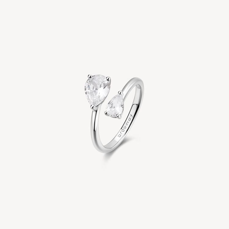 Immagine di Anello Con Zirconi Infinite White Gioielli Brosway Fancy | FIW118