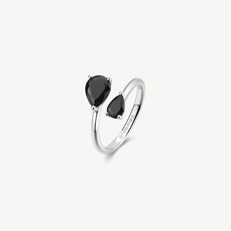 Immagine di Anello Con Zirconi Mystery Black Gioielli Brosway Fancy | FMB119