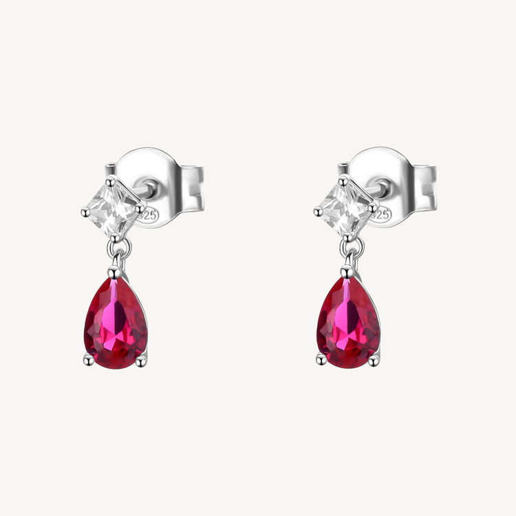 Immagine di Orecchini Con Pendente Passion Ruby Gioielli Brosway Fancy | FPR119