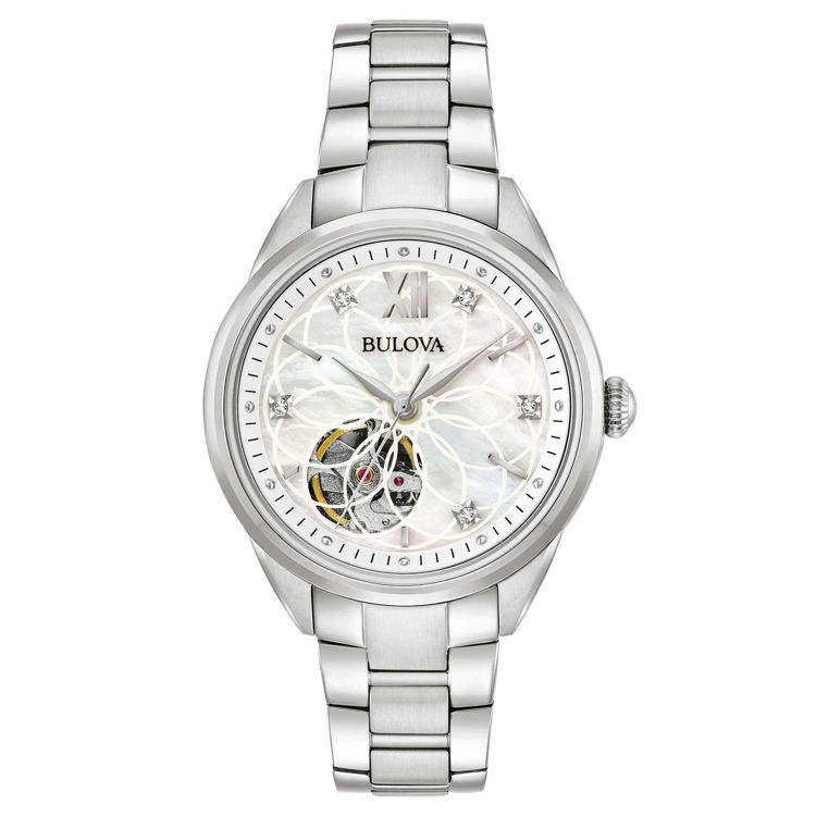 Immagine di Orologio Sutton Lady Automatic Bulova Madreperla | 96P181