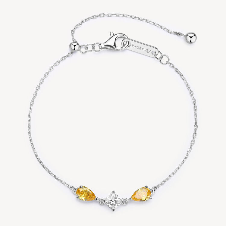 Immagine di Bracciale Tiralaccio Zirconi Energy Yellow Gioielli Brosway Fancy | FEY99