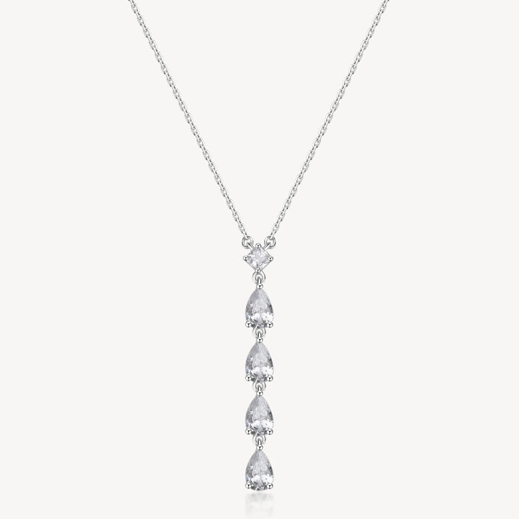 Immagine di Collana Con Pendente Zirconi Infinite White Gioielli Brosway Fancy | FIW114