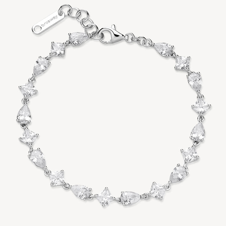 Immagine di Bracciale Zirconi Infinite White Gioielli Brosway Fancy | FIW115