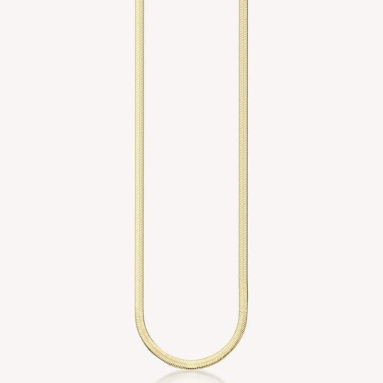 Immagine di Collana Essential Snake Finitura Dorata Brosway 660mm | BNL020