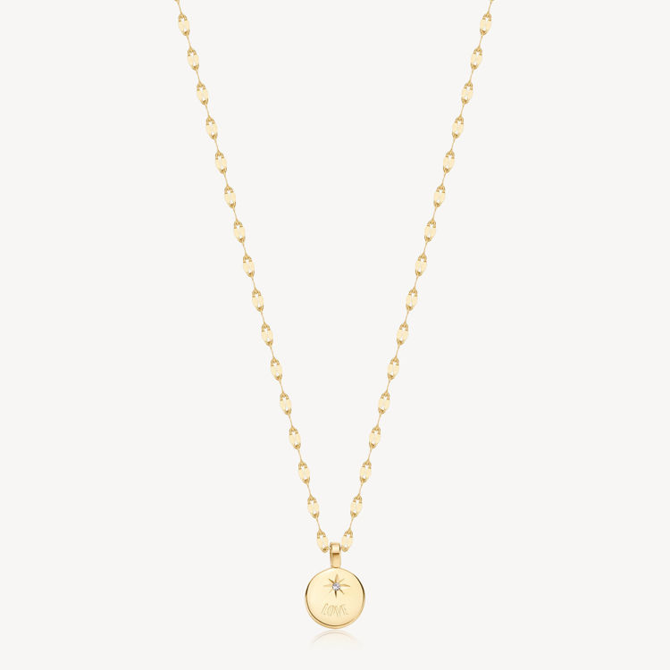 Immagine di Collana Essential Dorata Con Pendente "Love" Brosway | BNL048