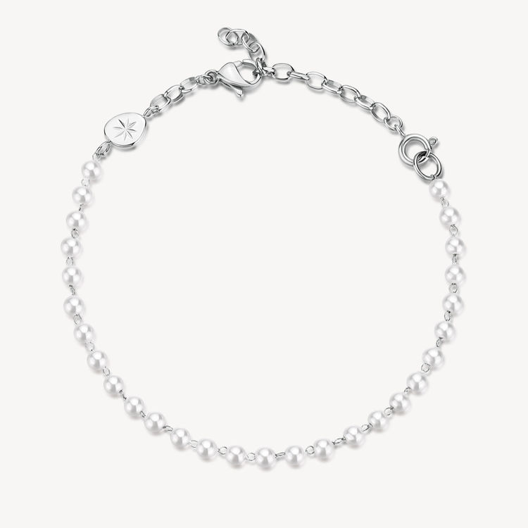 Immagine di Bracciale In Acciaio Con Perle Di Conchiglia Essential Brosway | BNL077