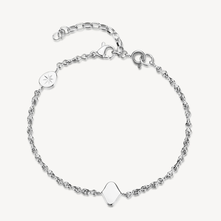 Immagine di Bracciale Acciaio Con Piastrina Centrale Essential Brosway | BNL075