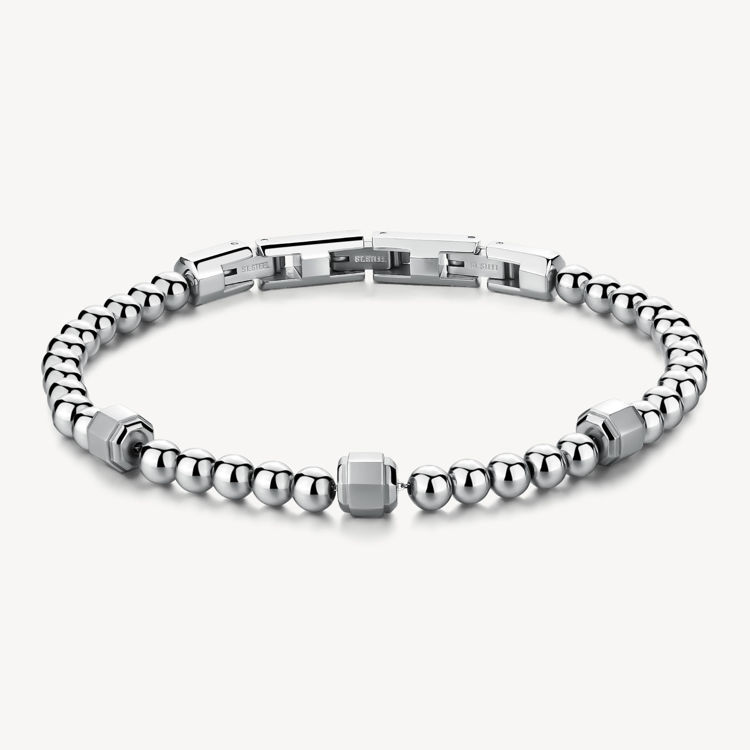 Immagine di Bracciale Uomo In Acciaio Con Sfere Riptide Brosway | BTD032