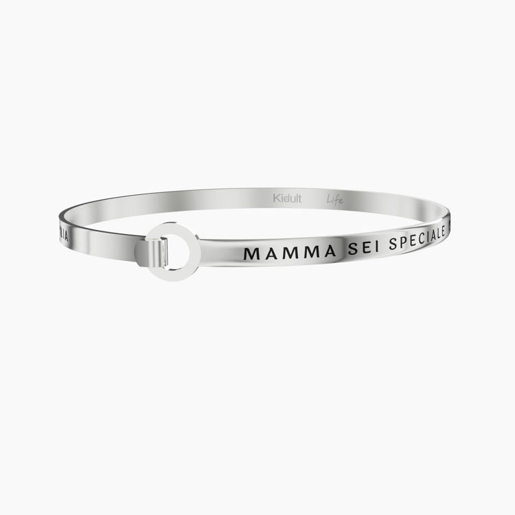 Immagine di Bracciale Rigido Con Scritta Mamma Gioielli Kidult | 732292