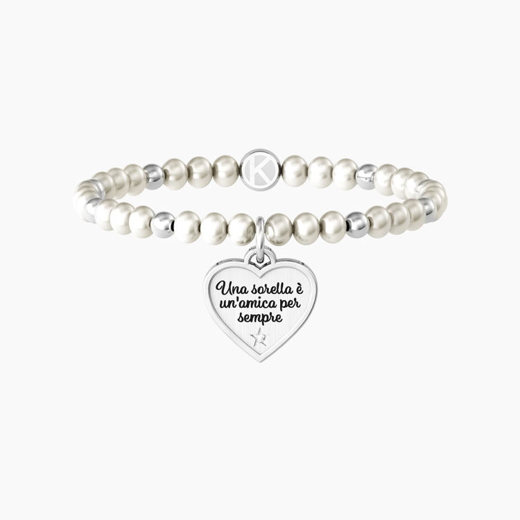 Immagine di Bracciale Per Sorella Con Perle Coltivate Gioielli Kidult | 732098