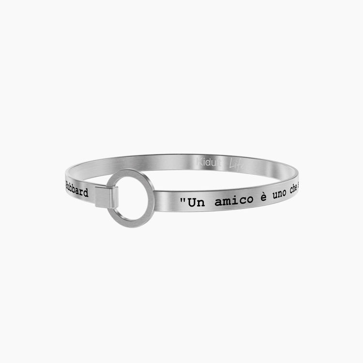 Immagine di Bracciale Uomo Con Frase Amicizia Gioielli Kidult | 731104