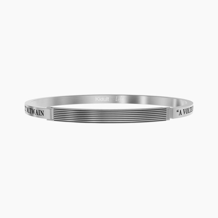 Immagine di Bracciale Uomo Con Frase Twain Gioielli Kidult | 732114L