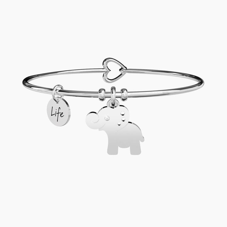 Immagine di Bracciale Rigido Con Elefante Gioielli Kidult | 231560