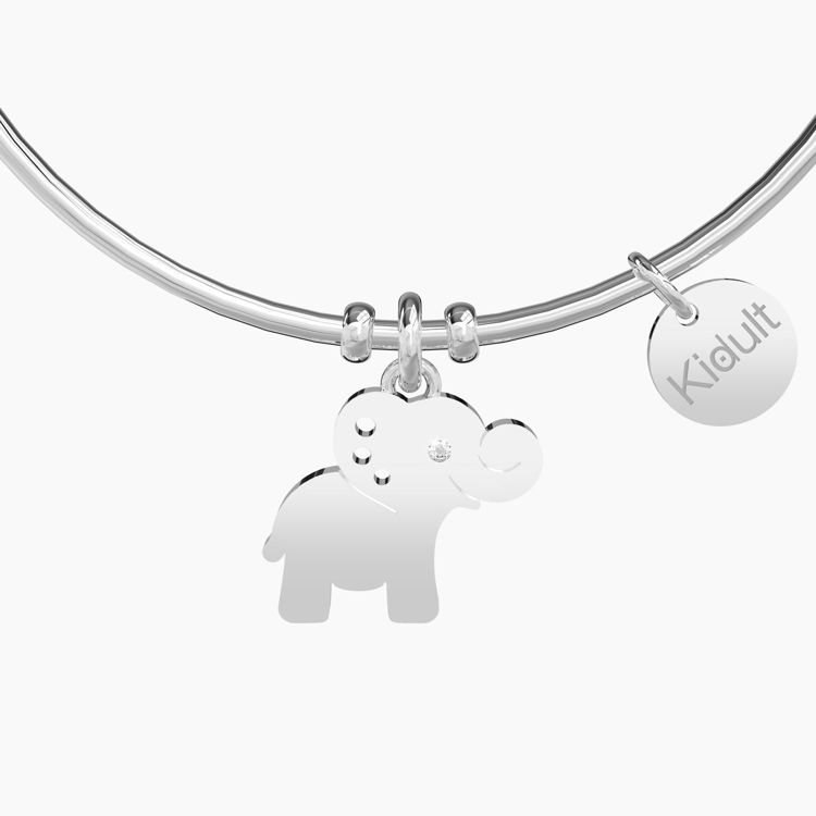 Immagine di Bracciale Rigido Con Elefante Gioielli Kidult | 231560