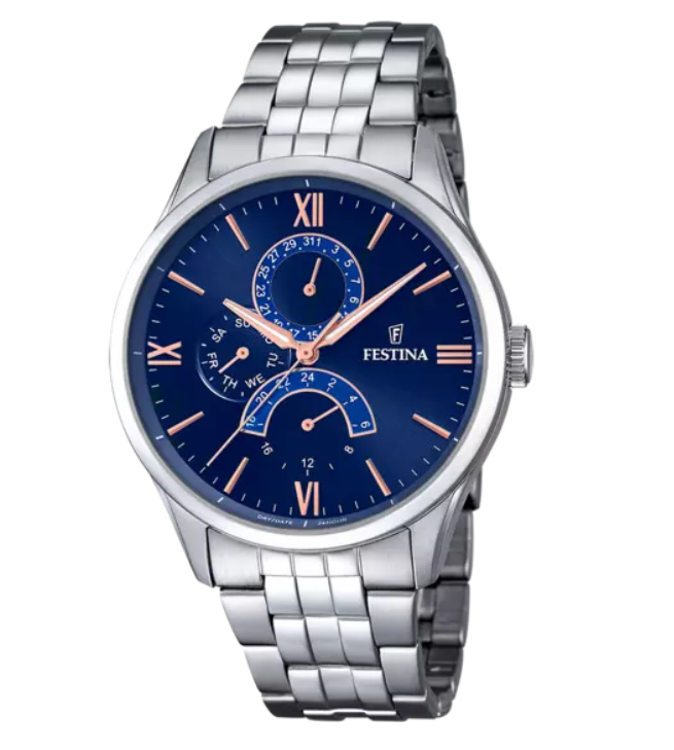 Immagine di Orologio Uomo Retro Blu Festina | F16822/3