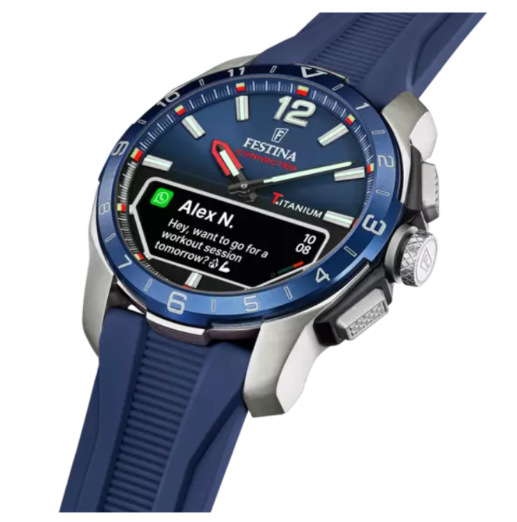 Immagine di Orologio Uomo Connected D Blu Festina | F23000/1