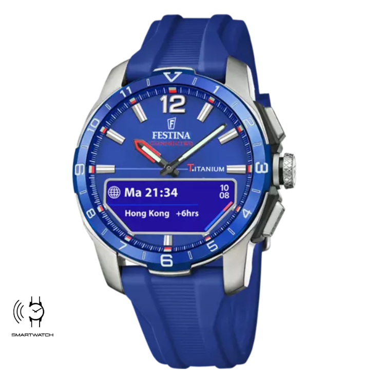 Immagine di Orologio Uomo Connected D Azzurro Festina | F23000/3