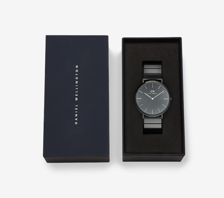 Immagine di Orologio Daniel Wellington Classic Piano Link Onyx Unitone | DW00100778