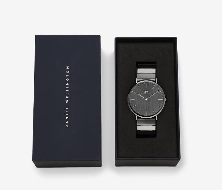 Immagine di Orologio Daniel Wellington Classic Piano Link Graphite Unitone | DW00100777