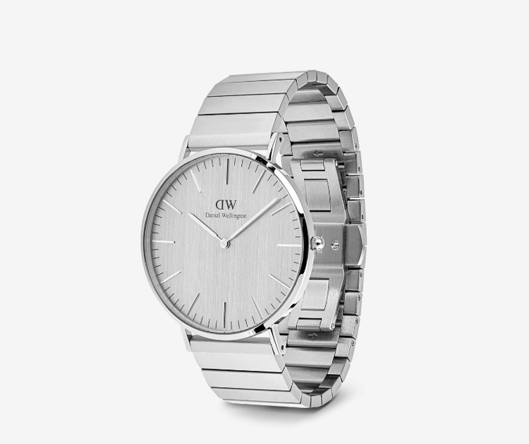 Immagine di Orologio Daniel Wellington Classic Piano Link Silver Unitone | DW00100775